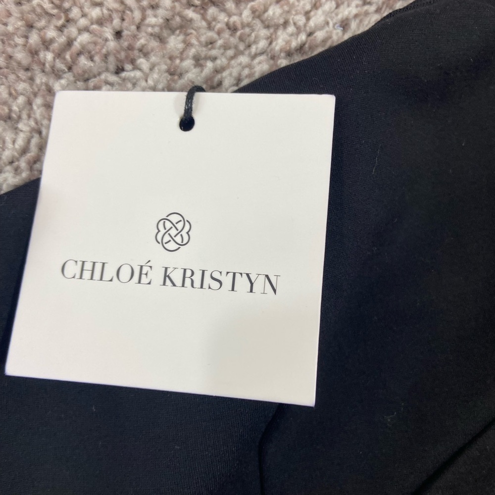 Chloé Kristyn Monica Bodysuit black size small NWT - Picture 3 of 6